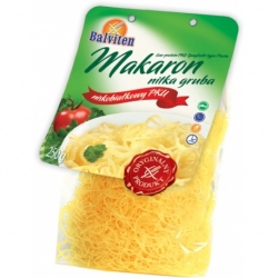 Makaron nitka gruba niskobiałkowy PKU 250g
