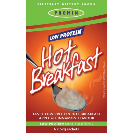 PROMIN HOT BREAKFAST deser jabłko z cynamonem PKU 4x57 g