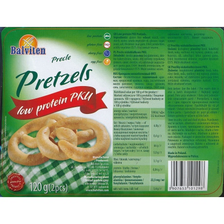 BAL Bułki Precle PKU 120g