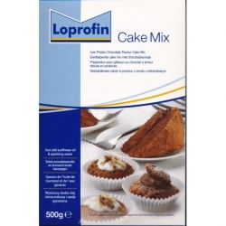 Loprofin Ciasto w proszku o smaku czekoladowym PKU 500 g 