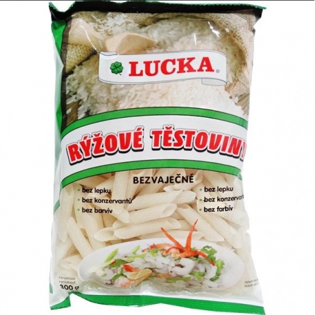 Makaron RYŻOWY RURKI DUŻE Lucka 300g