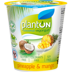 PLANTON Jogurt Kokosowy ANANAS + MANGO 160g