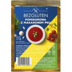 Pomidorowa z makaronem - zupa niskobiałkowa PKU 17g 1+1 GRATIS !!!