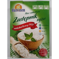 Zastępnik ryżu niskobiałkowy PKU 400 g