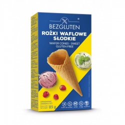 BEZ Rożki do lodów bezglutenowe 85g