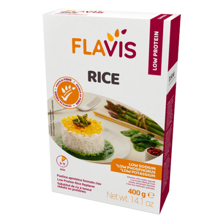 FLAVIS Rice ryż biały niskobiałkowy 400g