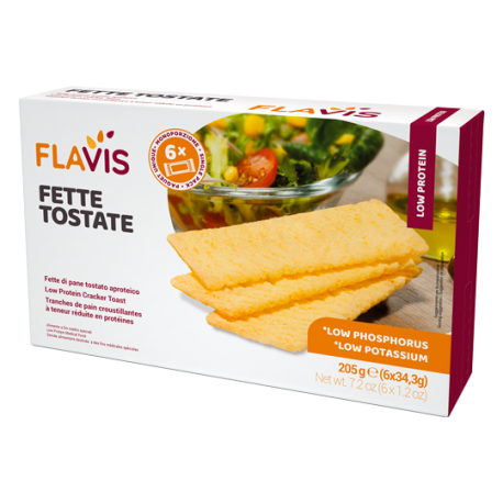 FLAVIS Fette tostate Chlebek chrupki 205g