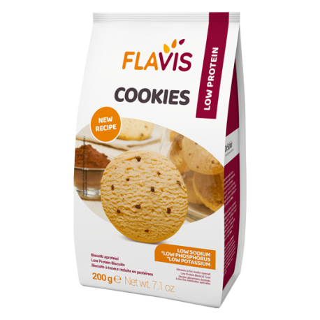 FLAVIS Cookies ciastka kakaowe 200g