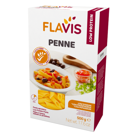 FLAVIS Penne makaron rurka skośna 500g