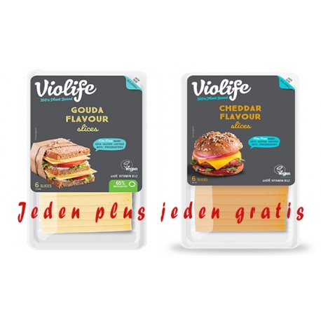 VIO Gouda + Cheddar gratis 120g