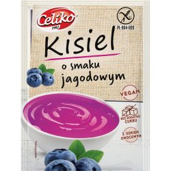 CELIKO Kisiel o smaku jagodowym 45g