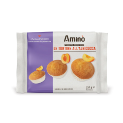Amino Le Tortine all'albicocca babeczki more. 210g