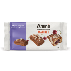 Amino Matinee ciasteczka wiśniowe 180g