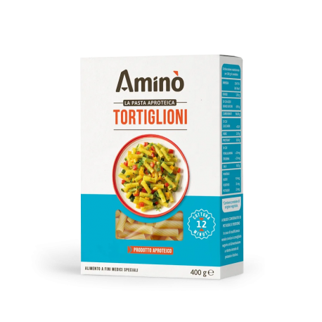 Amino Tortiglioni makaron rurka długa prosta 400g