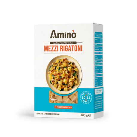 Amino Mezzi Rigatoni makaron mini rurka prosta400g