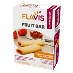 FLA Fruit bar batonik truskawkowy 125g