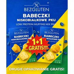 BEZ Babeczki muffinsy 1+1 GRATIS !!!
