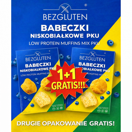 BEZ Babeczki muffinsy 1+1 GRATIS !!!