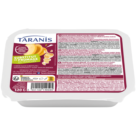 TARANIS niskobiałkowy zastępnik sera 6x20g