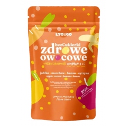 BEZCUKIERKI ZDROWE OWOCOWE-POMARAŃCZOWE-12G