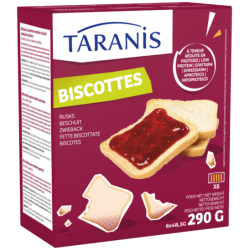 TARANIS Biscottes suchary 290g
