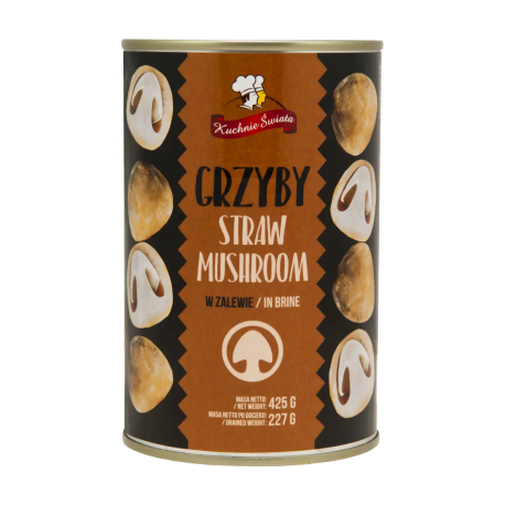 KUCHNIE ŚWIATA Grzyby Straw Mushroom 227g